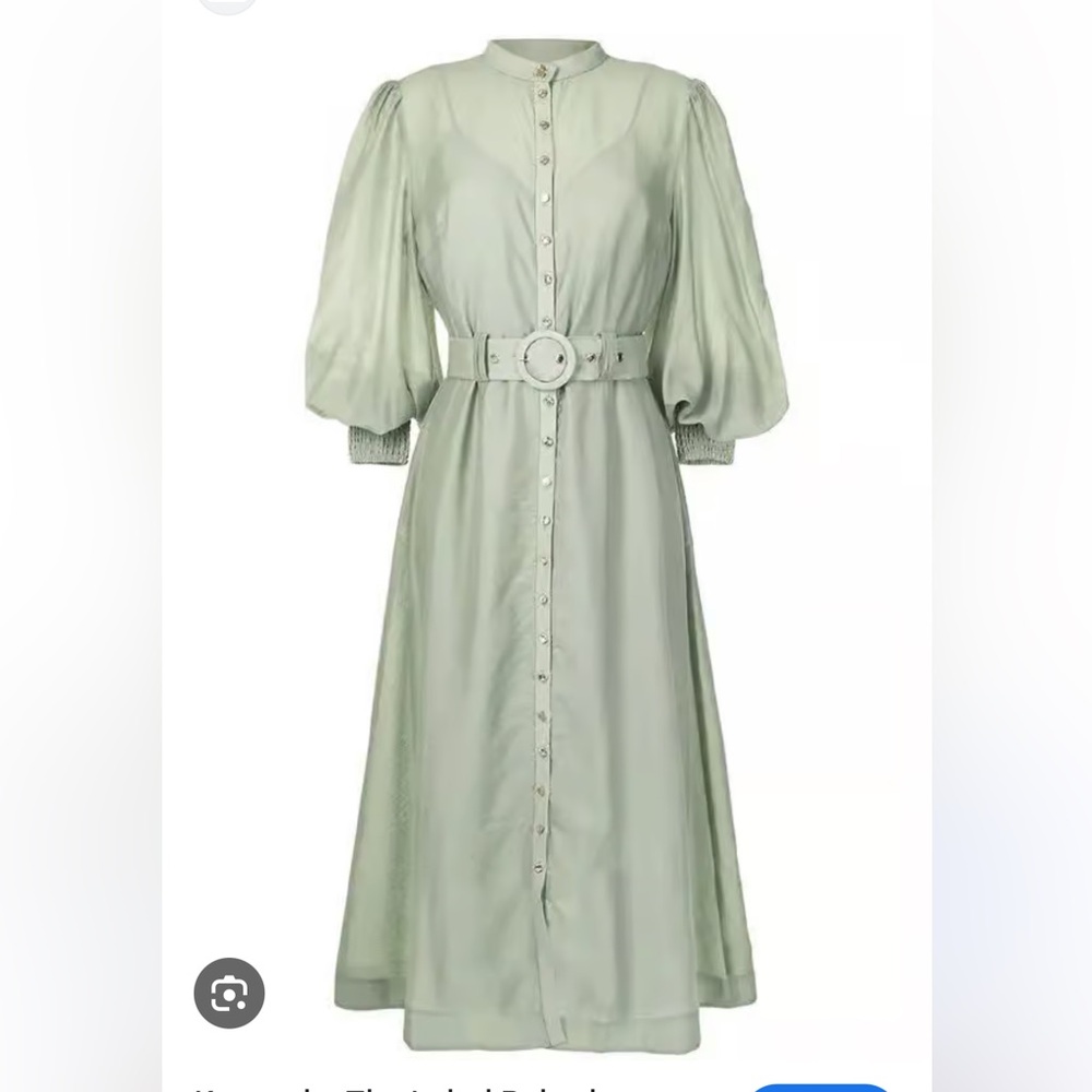 keepsake green dress Good Keepsake - Women's Green Midi Dress